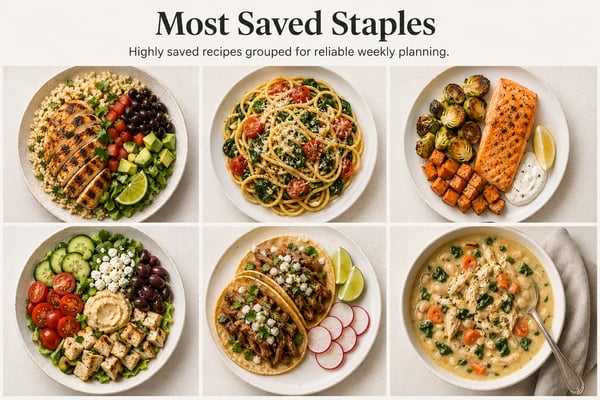 Most Saved Staples recipe collection