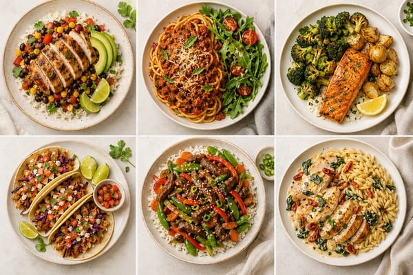 Weeknight Favorites recipe collection