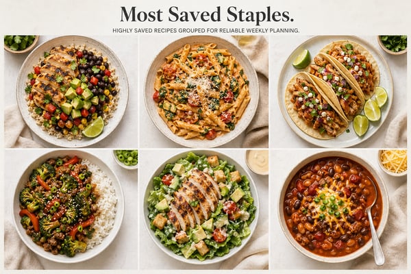 Most Saved Staples recipe collection