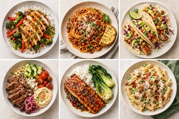 Weeknight Favorites recipe collection