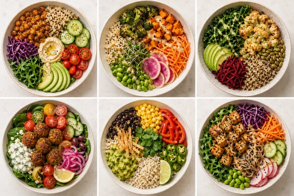 Fresh Vegetarian Bowls recipe collection