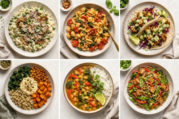 Vegetarian Weeknight Favorites recipe collection