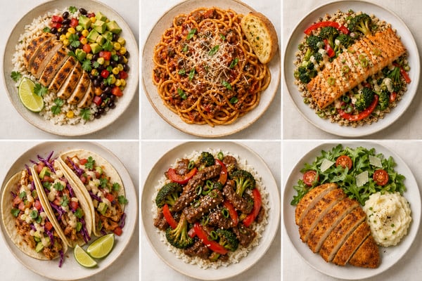 Weeknight Favorites recipe collection