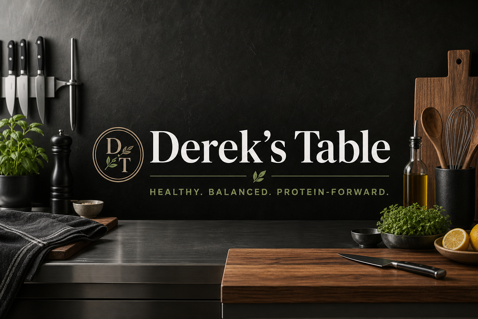 Derek's Table creator kitchen