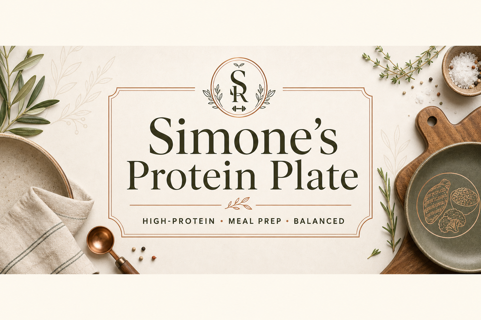 Simone's Protein Plate Simone's Protein Plate creator kitchen