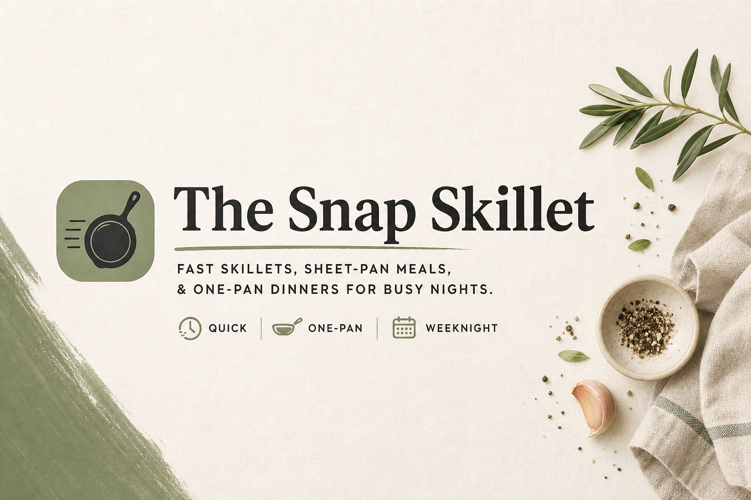 The Snap Skillet The Snap Skillet creator kitchen