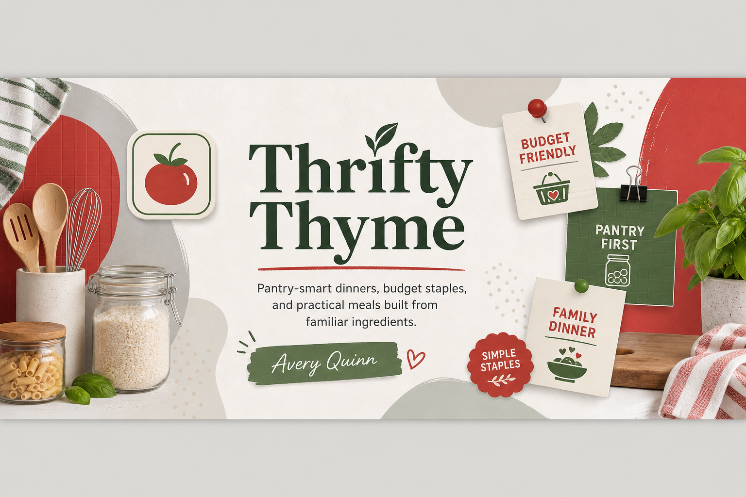 Thrifty Thyme Thrifty Thyme creator kitchen