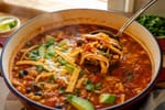30-Minute Homemade Chicken Tortilla Soup recipe from Ember Pot