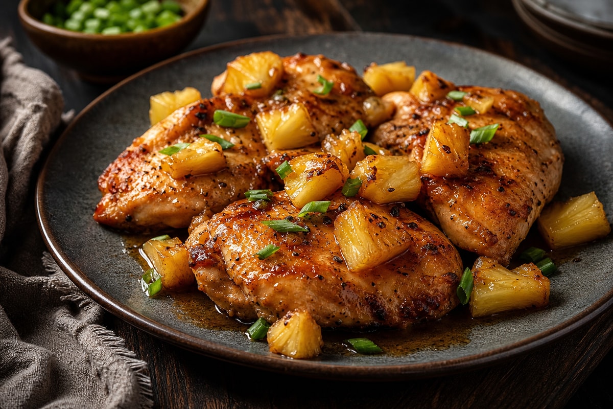 Baked Pineapple Chicken recipe from Ember Pot