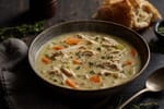 Creamy Chicken Soup recipe from Ember Pot