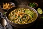 Green Chicken Enchilada Soup recipe from Ember Pot