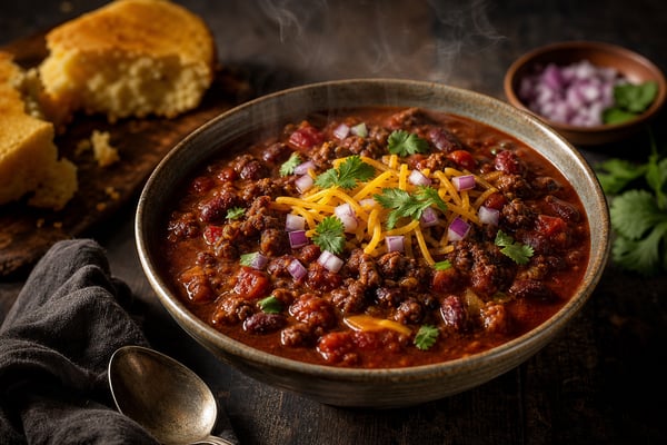 Homemade Chili recipe from Ember Pot
