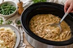 Slow Cooker Chicken and Gravy recipe from Ember Pot