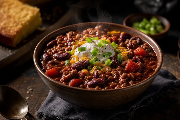 Slow Cooker Chili recipe from Ember Pot