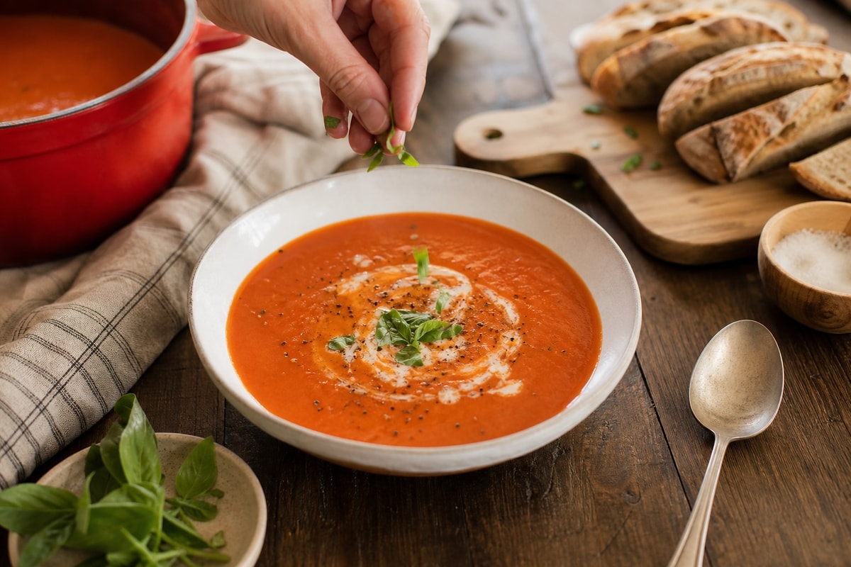 Tomato Soup recipe from Ember Pot