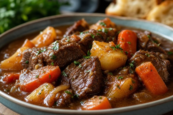 Traditional Beef Stew recipe from Ember Pot