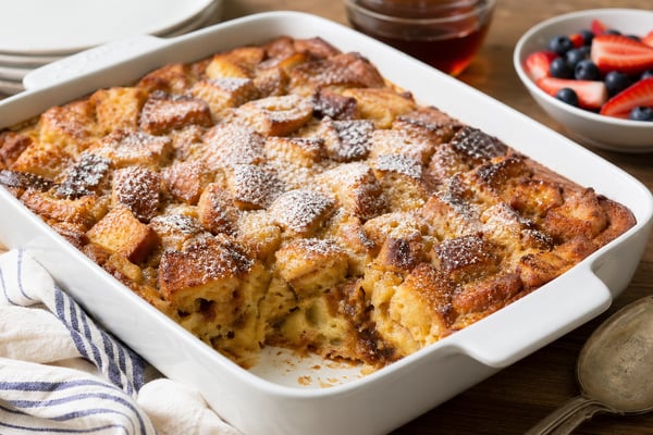 French Toast Casserole French Toast Casserole recipe from The Frosted Fork