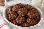 My Favorite Chocolate No-Bake Cookies recipe from The Frosted Fork