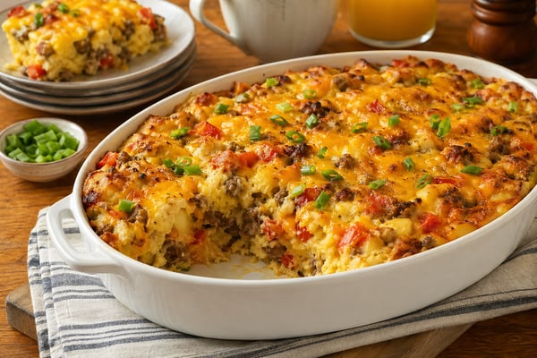 Slow Cooker Breakfast Casserole Slow Cooker Breakfast Casserole recipe from The Frosted Fork