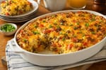 Slow Cooker Breakfast Casserole recipe from The Frosted Fork