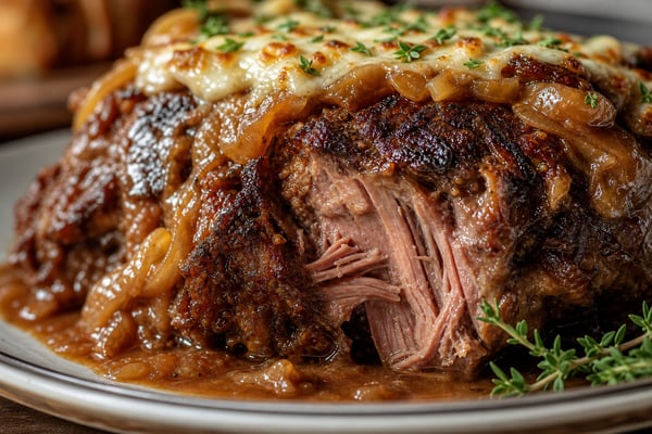 French Onion Pot Roast French Onion Pot Roast recipe from Hearthday Table