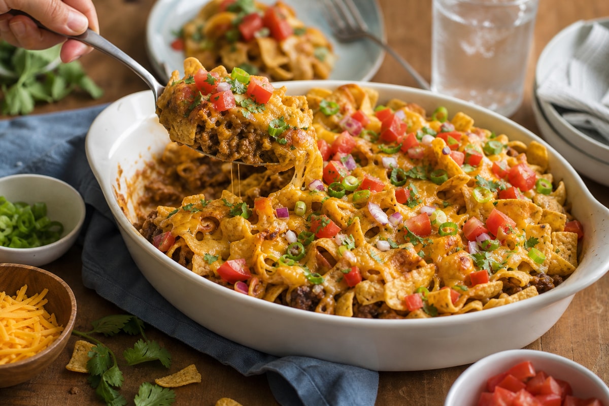 Frito Pie recipe from Hearthday Table