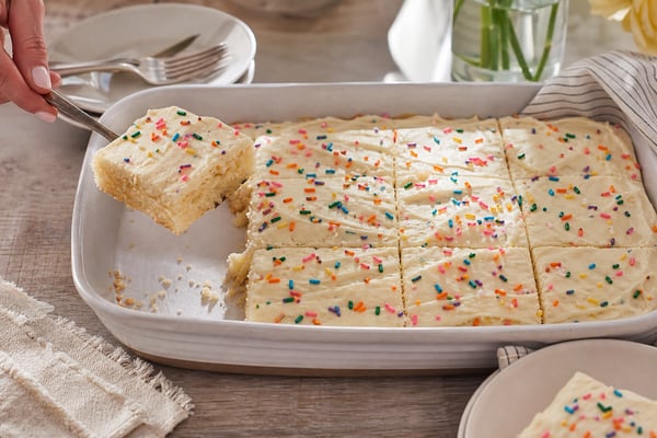 Sugar Cookie Bars Sugar Cookie Bars recipe from Hearthday Table