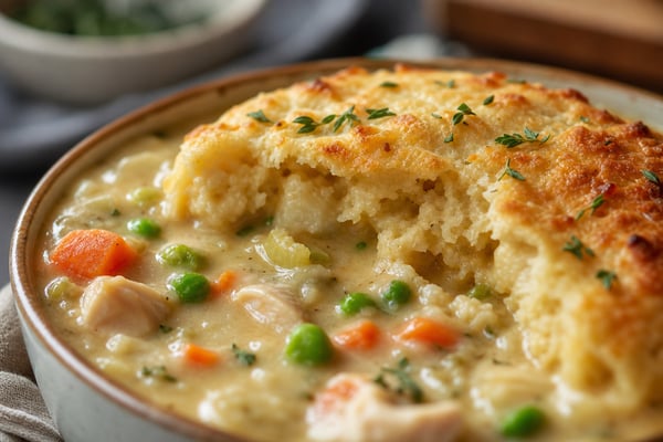 Healthy Chicken Pot Pie Soup Healthy Chicken Pot Pie Soup recipe from Derek's Table