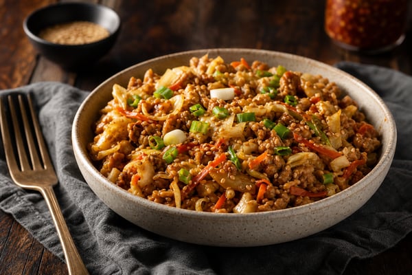 Meal Prep Egg Roll in a Bowl Meal Prep Egg Roll in a Bowl recipe from Derek's Table