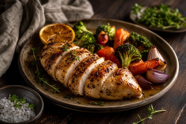 Perfect 20-Minute Oven-Baked Chicken Breasts Perfect 20-Minute Oven-Baked Chicken Breasts recipe from Derek's Table