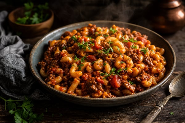 American Goulash American Goulash recipe from Simone's Protein Plate