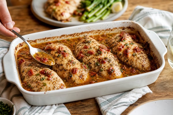 Italian Baked Chicken Breast Italian Baked Chicken Breast recipe from Simone's Protein Plate