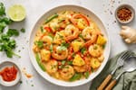 Spicy Pineapple Shrimp Stir-Fry recipe from Clear Brook Kitchen