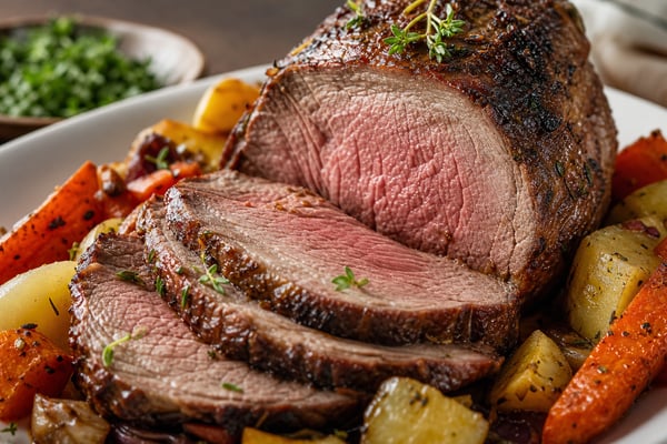 Beef Tenderloin Roast Root Veggies Beef Tenderloin Roast Root Veggies recipe from Sage & Millet Kitchen