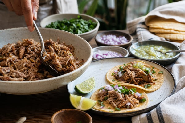 Pork Carnitas with Corn Tortillas Pork Carnitas with Corn Tortillas recipe from Sage & Millet Kitchen