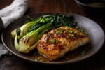 Miso Glazed Cod Bok Choy recipe from Sage & Millet Kitchen