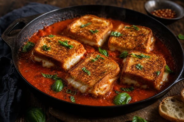 Tomato Soup Grilled Cheese Skillet Tray Tomato Soup Grilled Cheese Skillet Tray recipe from Safe Harbor Table