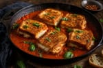 Tomato Soup Grilled Cheese Skillet Tray recipe from Safe Harbor Table