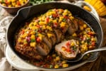 Mango Salsa Pork Tenderloin recipe from Primal Flame Kitchen