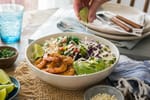 Shrimp Taco Bowl Avocado Lime recipe from Harbor Spoon Kitchen