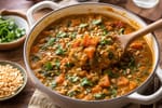 Sweet Potato Peanut Stew recipe from Pure Fork Plant Lab