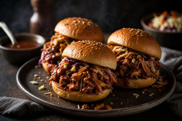 BBQ Jackfruit Sliders Night BBQ Jackfruit Sliders Night recipe from Pure Fork Plant Lab