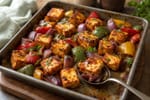 Crispy Paneer Tikka Tray recipe from Verdigrain Table