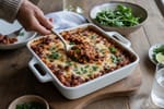 Crowd Feed Kidney Bean Chili Bake recipe from Pantry Ledger Kitchen