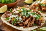 Stretch Cheap Cuts Pork Shoulder Taco Night recipe from Pantry Ledger Kitchen