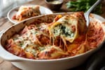 Stretch Stuffed Pasta Shell Ricotta Spinach recipe from Pantry Ledger Kitchen