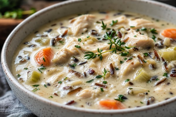 Creamy Creamy Chicken Wild Rice Soup Creamy Creamy Chicken Wild Rice Soup recipe from Velvet Spoon Kitchen