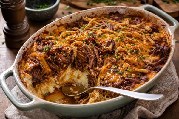 Cheesy Sunday Brisket Mashed Potato Bowls Cheesy Sunday Brisket Mashed Potato Bowls recipe from Velvet Spoon Kitchen