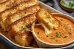 Creamy Tomato Soup Grilled Cheese Dunkers Tray recipe from Velvet Spoon Kitchen