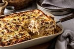 Southern-Style White Lasagna Bolognese recipe from Velvet Spoon Kitchen
